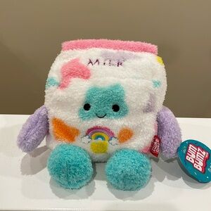 NWT 7.5” Charlotte the Rainbow 🌈 Cereal Milk MooBumz BumBumz by Russ